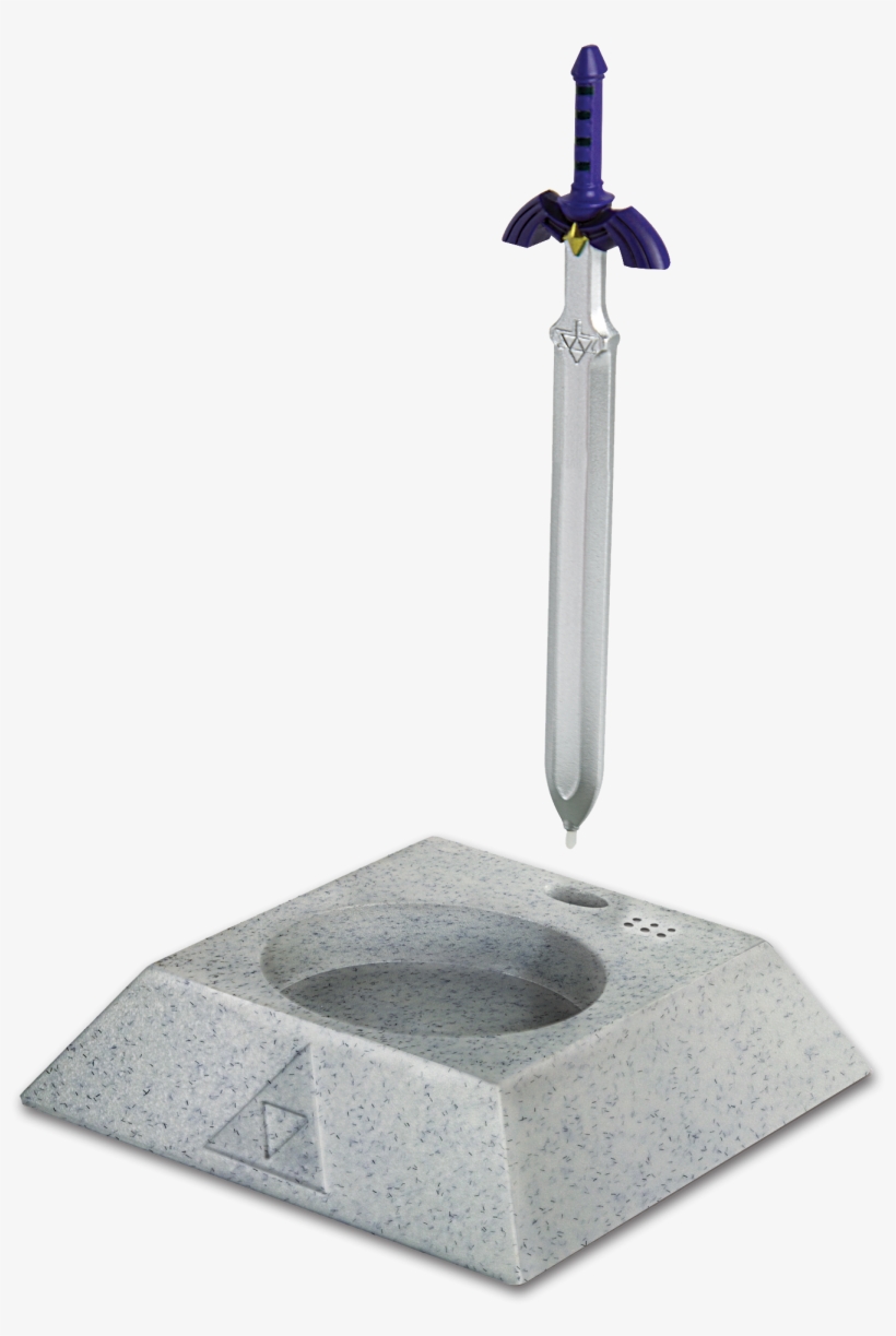 Master Sword Stylus Display - Master Sword Breath Of The Wild Statue, transparent png download