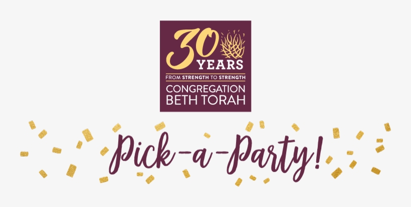 Cbt 30thanniversarylogo Pickaparty - Anniversary, transparent png download