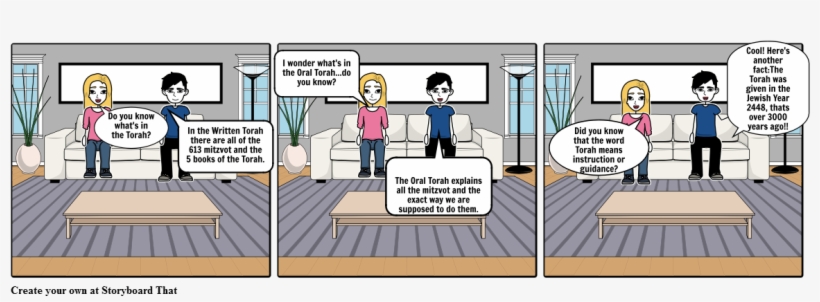 The Torah - Cartoon, transparent png download