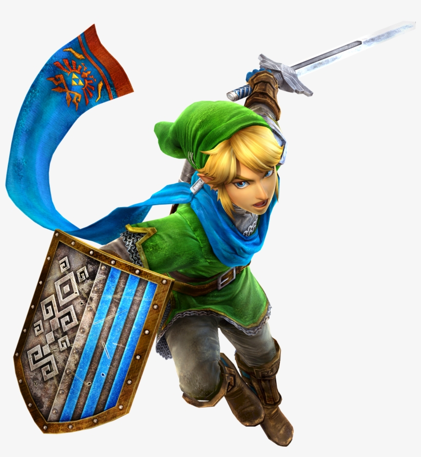 I Used This Reference Image - Hyrule Warriors Link Artwork, transparent png download