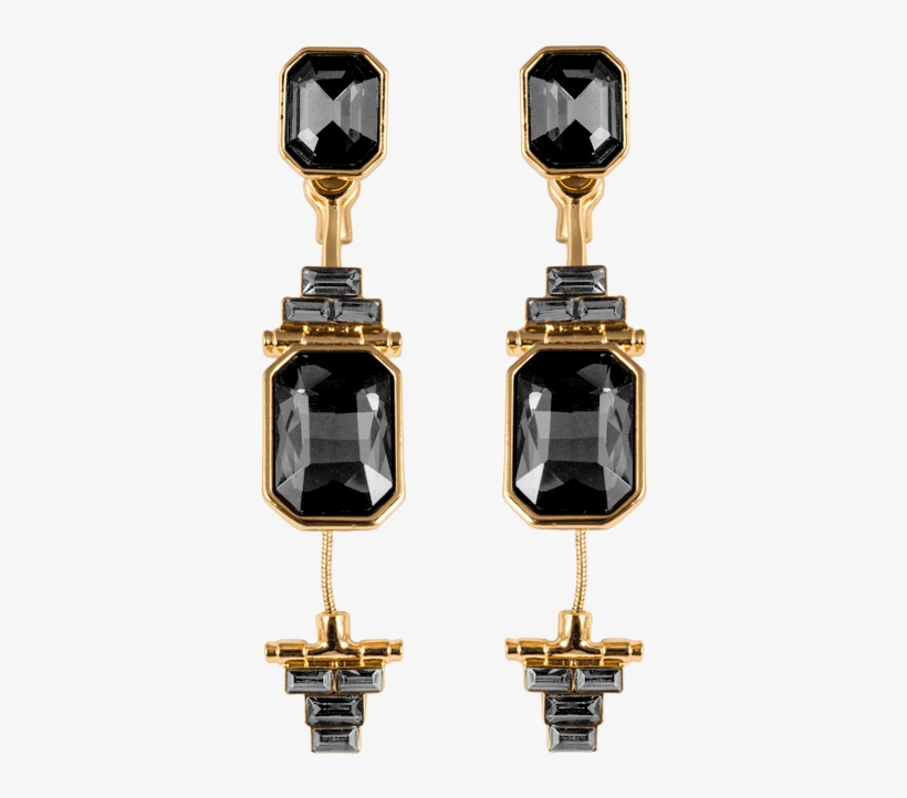 Ioaku The Legacy Earrings Gold Smoke - Legacy Earrings, transparent png download