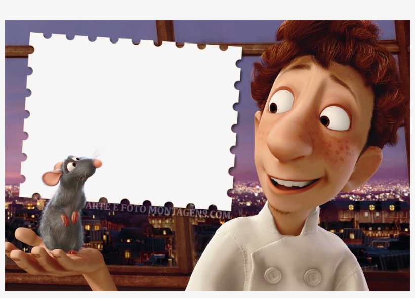 Montagem Para Fotos - Ratatouille Film, transparent png download