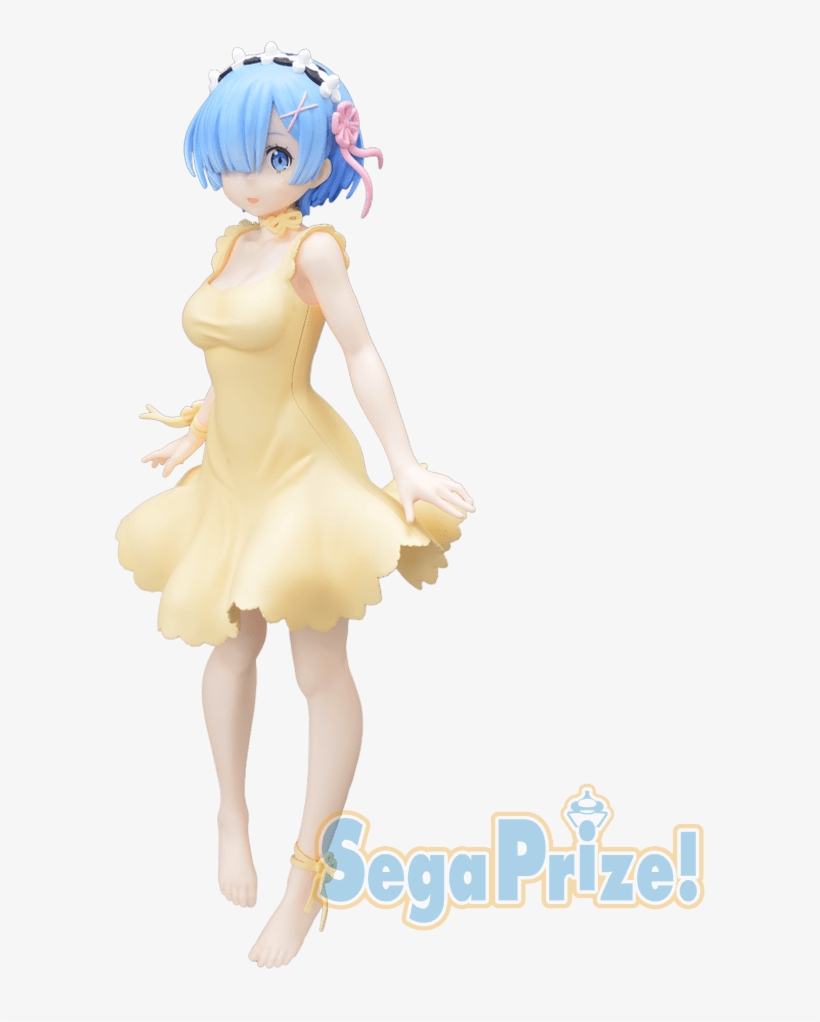 Re Zero Rem Yellow Sapphire - Re ゼロ から 始める 異 世界 生活 Pm フィギュア レム Yellow Sapphire, transparent png download