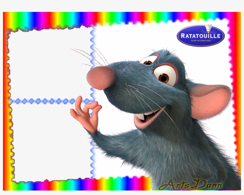 Remy Mestre Cuca De Ratatouille - Cute Cartoon Rat, transparent png download