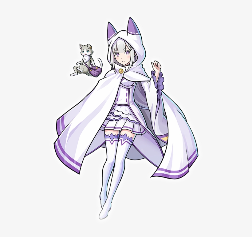 Emilia - Unison League Demon Horns, transparent png download