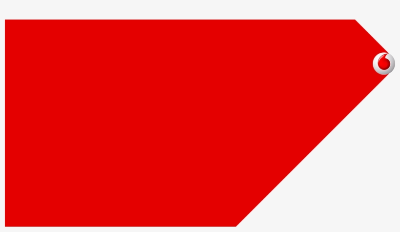 Rhombus Wide - Vodafone Power To You, transparent png download