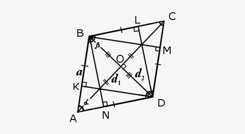 Propiedades Del Rombo, transparent png download