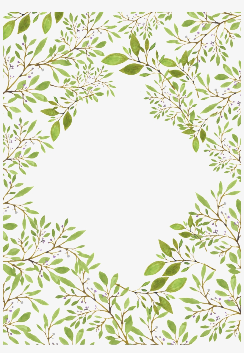 Diamond-shaped Leaves Decorative Background Free Buckle - Portable Network Graphics, transparent png download