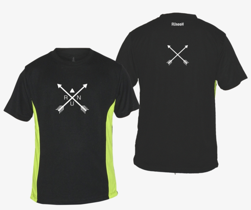 Ringer Tee Blue Navy Template, transparent png download