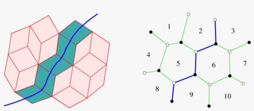Rhombus Path In The Rhombus Lattice - Diagram, transparent png download