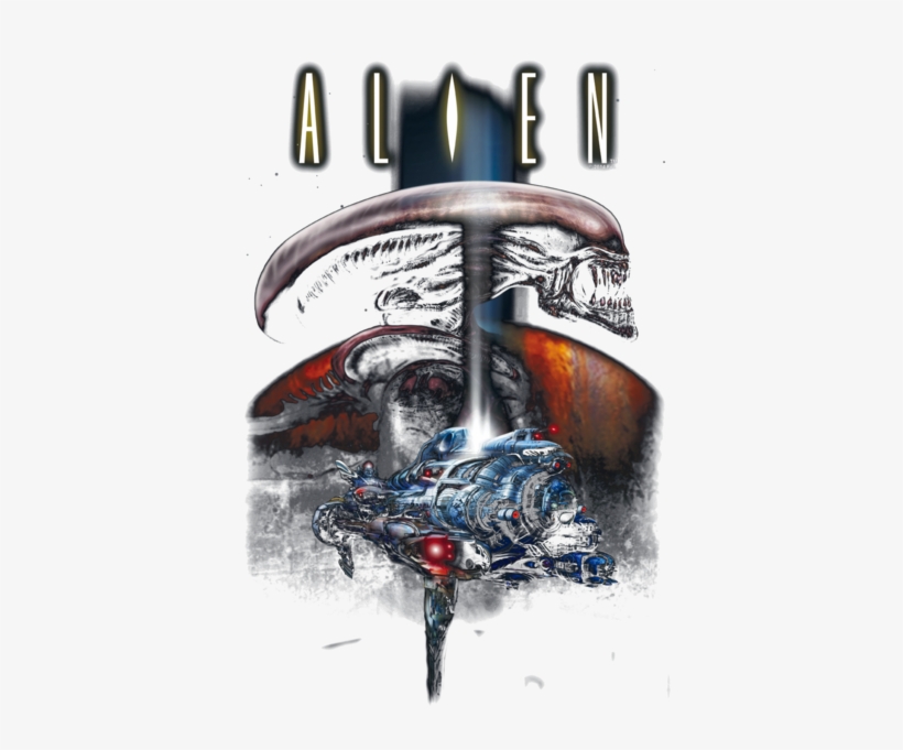 Alien Planet Women's T-shirt - Aliens: Fast Track To Heaven By Liam Sharp, transparent png download
