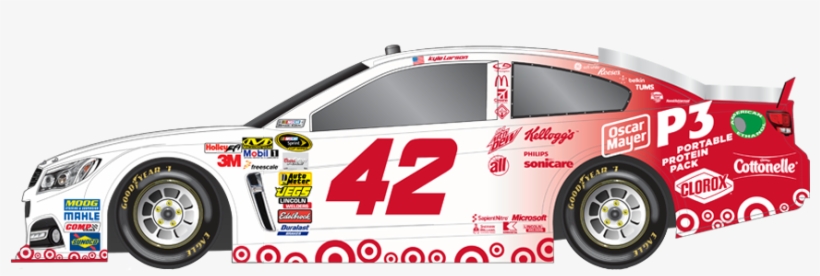 Kyle Larson Lionel 1 24 Target Silver Diecast 2014, transparent png download