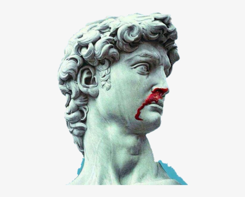 Vaporwave Bust Png - Piazza Della Signoria, transparent png download