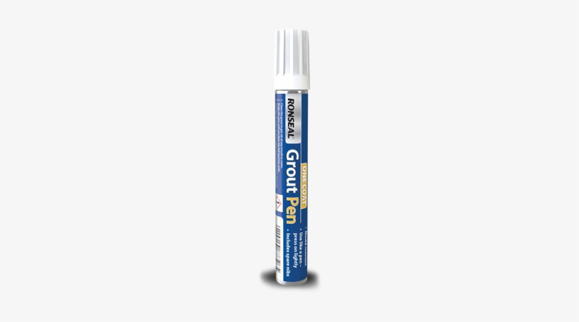 Grout Pen - Ronseal Gpbwh15 15ml One Coatgrout Pen, transparent png download