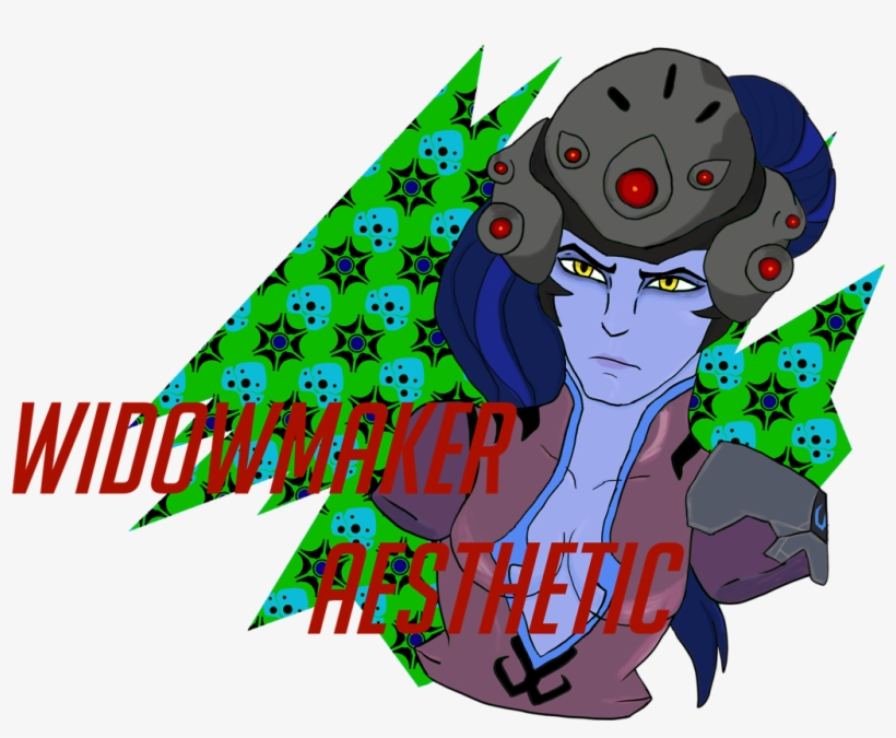 Widowmaker Aesthetic Watch Overwatch Floral Shoppe - Cartoon, transparent png download