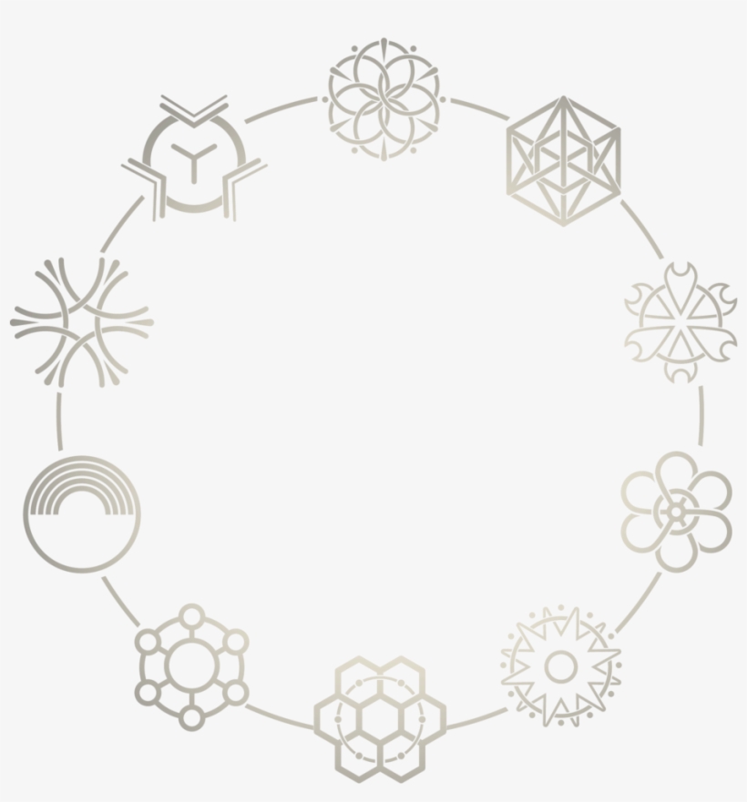 Wick 10 Symbols Burning Man 2, transparent png download