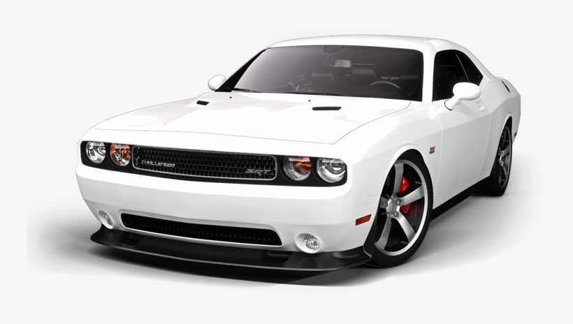 Challenger Png Free Download - White Dodge Challenger Png, transparent png download