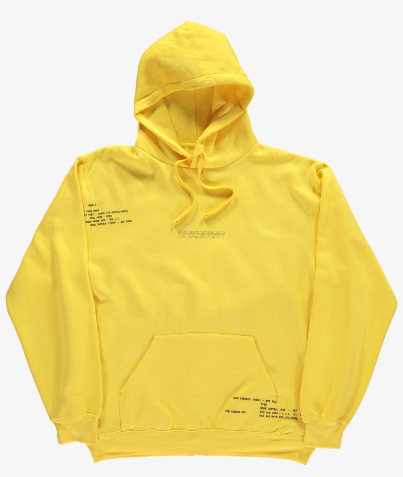 Yellow Moon Landing Hoodie - Hoodie, transparent png download