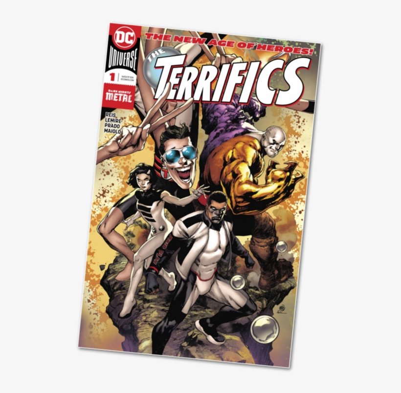 0228182 - Terrifics Comic, transparent png download