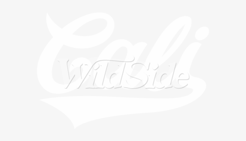 Cali Swoosh White Youth - California, transparent png download