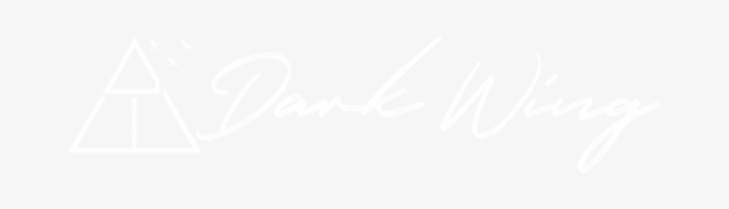 Dark Wing Art - Ps4 Logo White Transparent, transparent png download