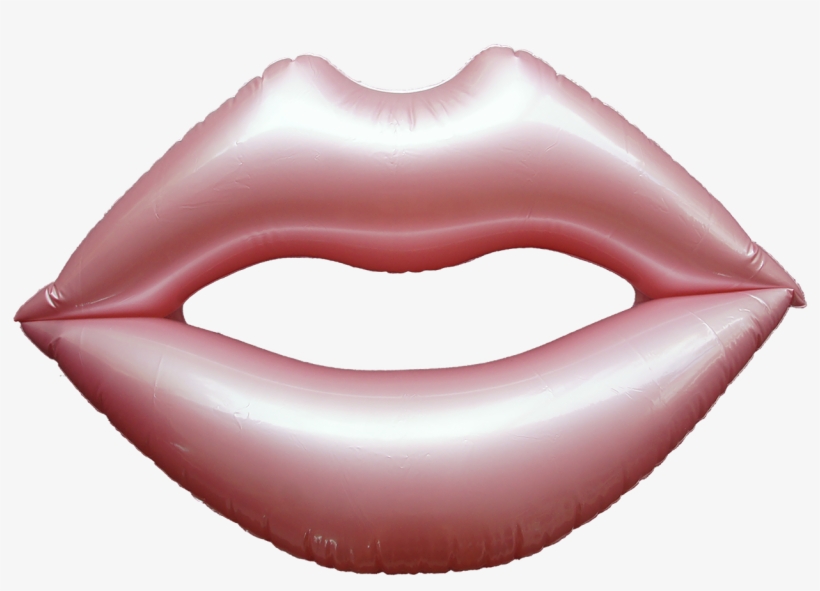 Lips Transparent Rose Gold - Tongue, transparent png download
