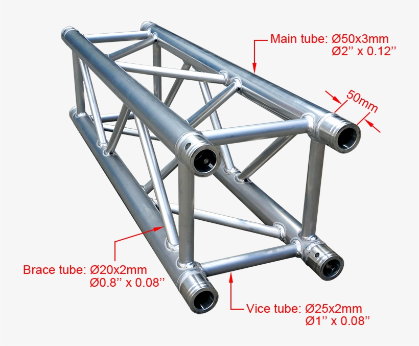 Moving Head Light Truss Stand Dj Booth Trussing Stand - Truss, transparent png download