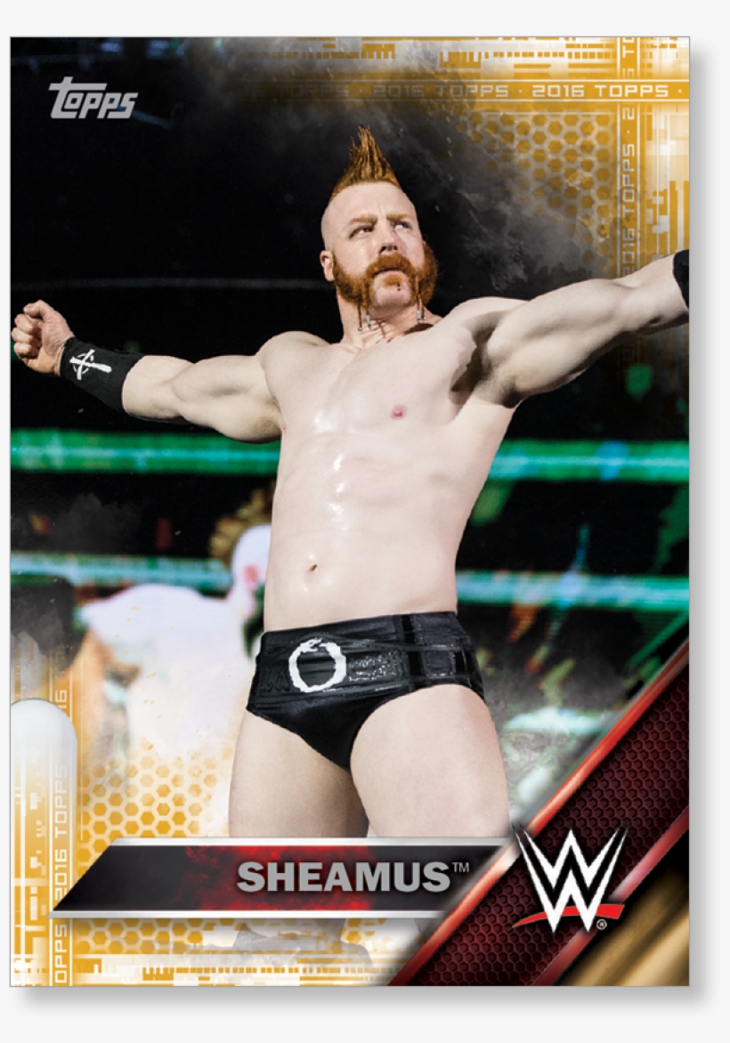Sheamus 2016 Topps Wwe Now, Then And Forever Base Cards - Wrestler, transparent png download