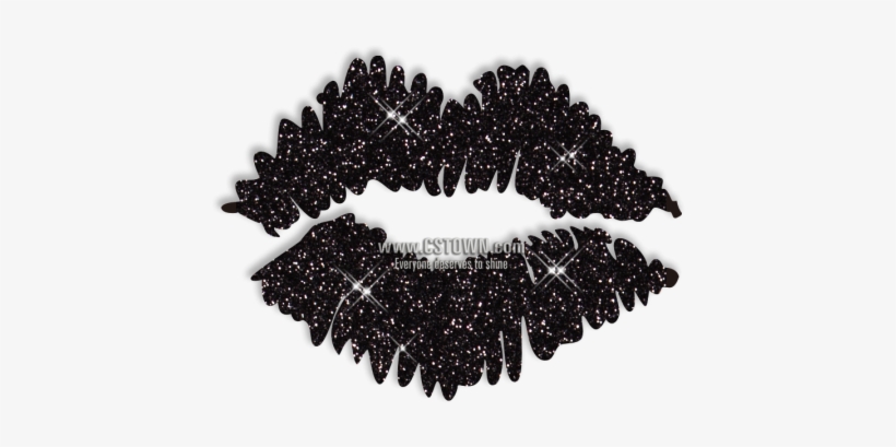 View Transparent Background Gold Glitter Lips Png Pics