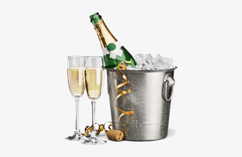Bottle Of Sparkling Wine In The Room - Png Wine Bottle Sparkling, transparent png download