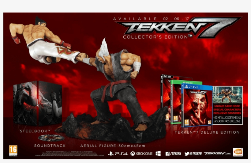 Tekken 7 Collectors Edition - Tekken 7 Collector Edition, transparent png download