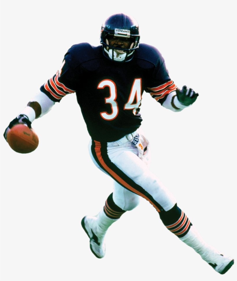 Chicago Bears Player - Walter Payton, transparent png download