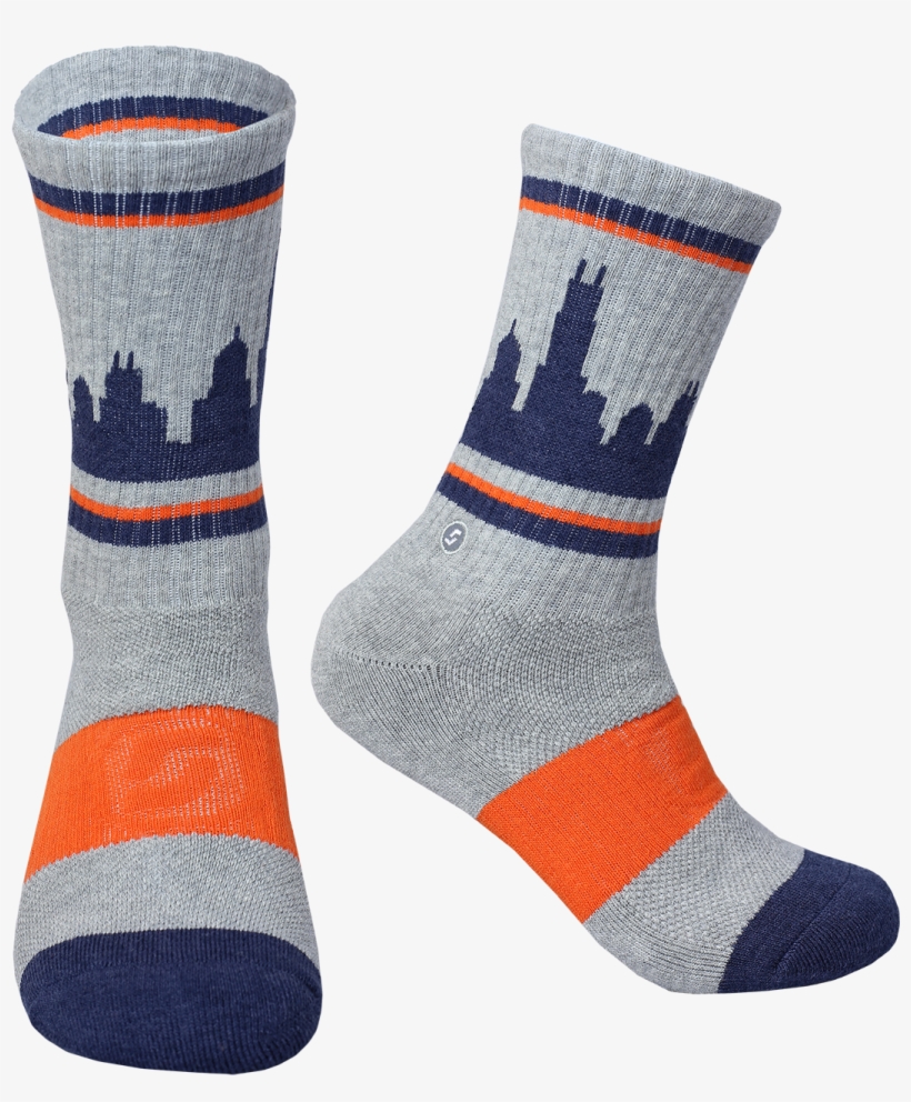 Bears Throwback Colors - Sock, transparent png download