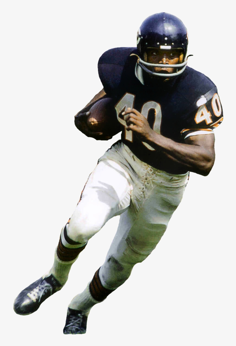 Chicago Bears - Gale Sayers - Print: Gale Sayers Chicago Bears Autographed, transparent png download