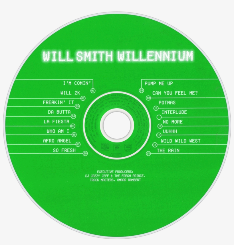 Will Smith Willennium Cd Disc Image - Within Temptation Enter Cd Cover, transparent png download