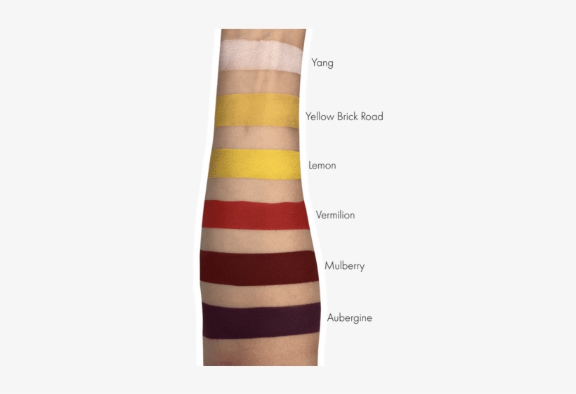 Products/single Shadows Swatches Row 1 With Names 49b210f6 - Eye Shadow, transparent png download