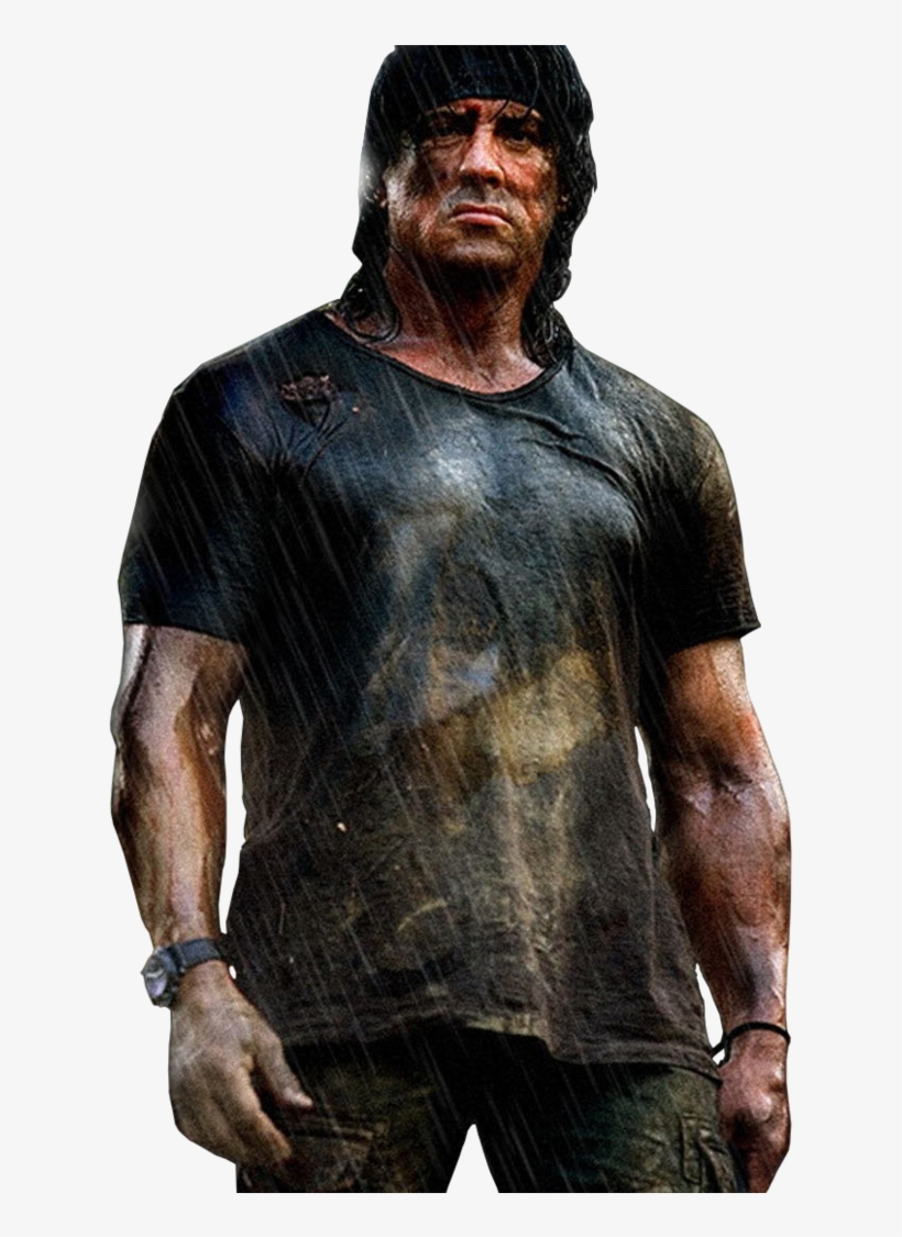 Rambo Png - Sylvester Stallone Rambo, transparent png download