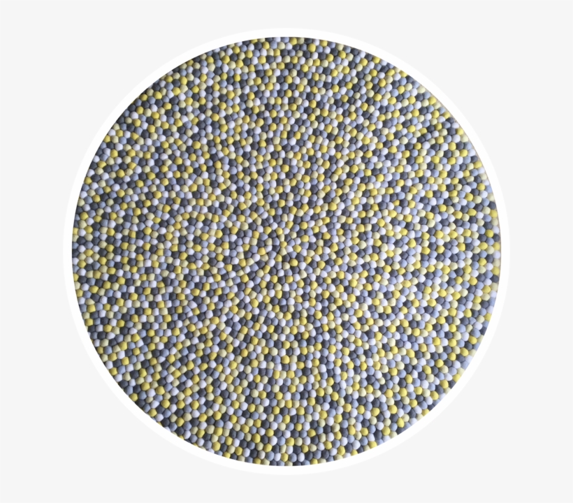 Felt Ball Rug - Carpet, transparent png download