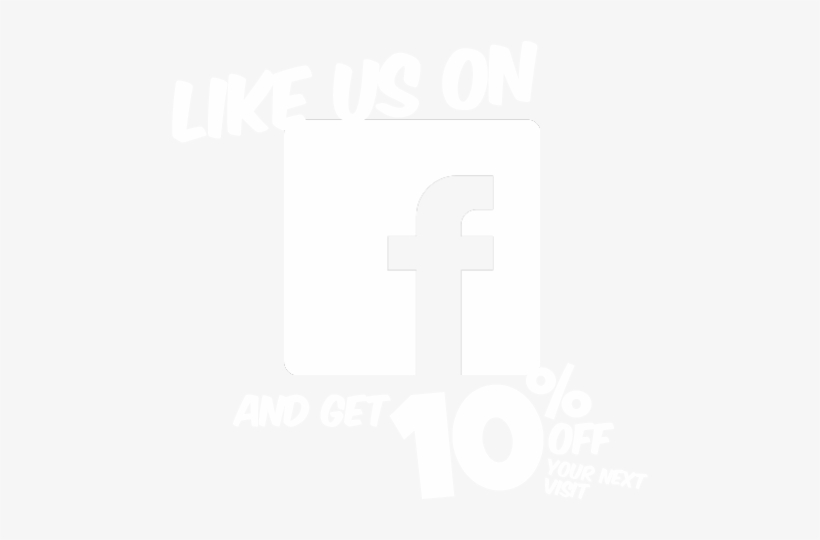 Like Headhouse Hair Salon On Facebook And Get 10% Off - Like Facebook Get Discount, transparent png download