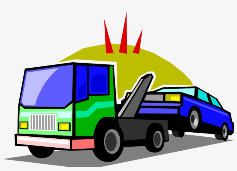 Towing-truck Are You Stuck On The Road Because Your - Tow Truck, transparent png download