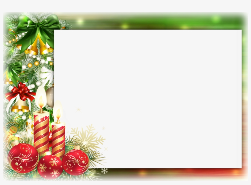 Efecto De Fotos De La Categoría - Marcos Navideños Para Tarjetas, transparent png download