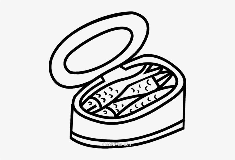 Canned Fish Royalty Free Vector Clip Art Illustration - Clip Art, transparent png download