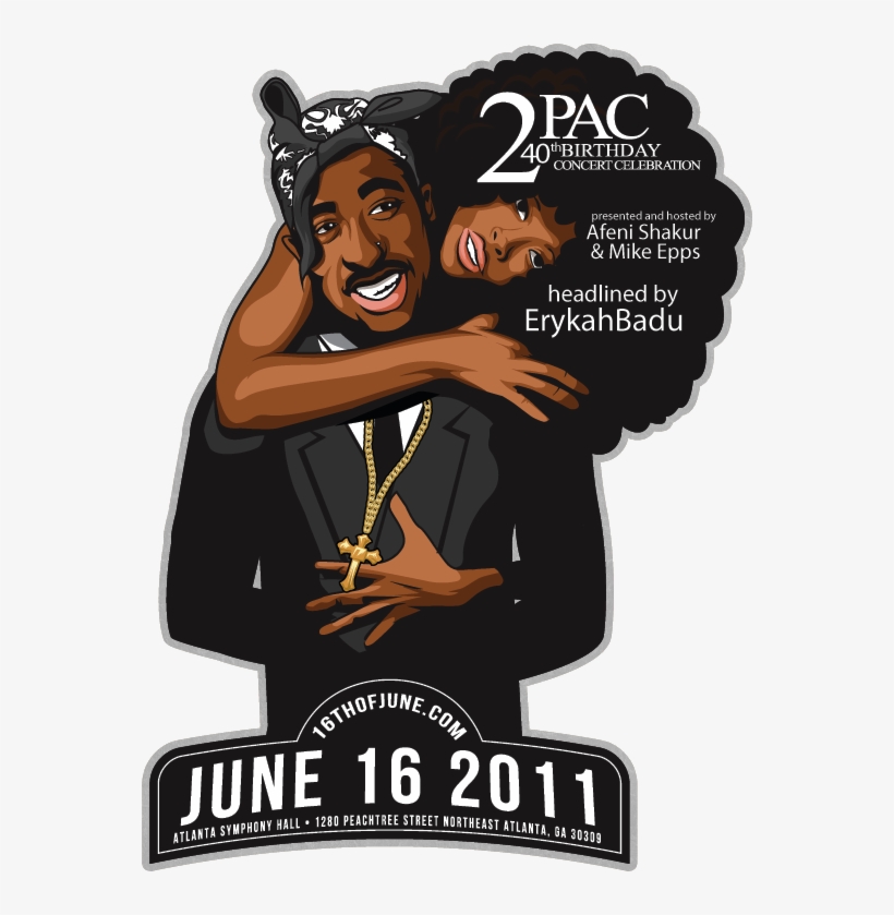 Numerous - Tupac 40th Birthday, transparent png download
