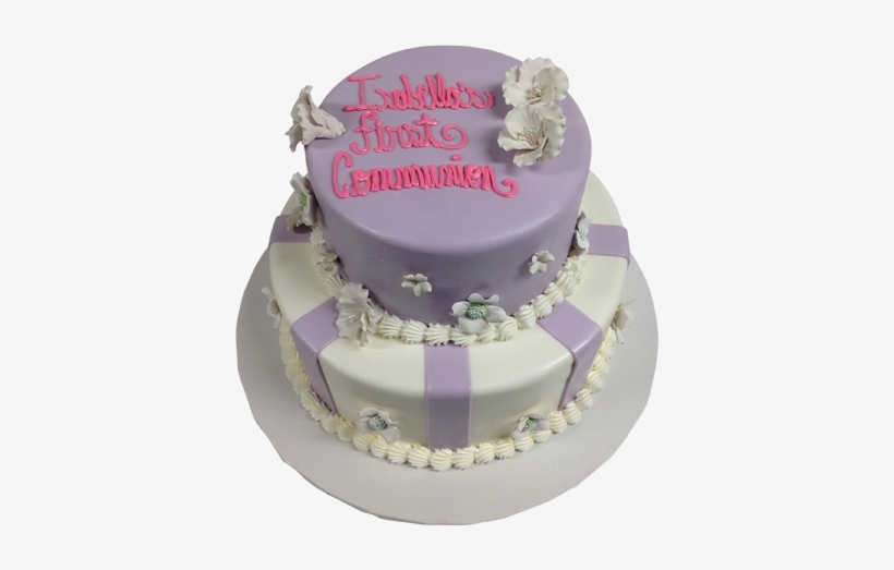 First Communion Purple Cake - New York City, transparent png download