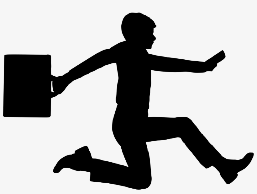 To Work,business,hurry Up,man,back To Work,free Vector - Back To Work Png, transparent png download