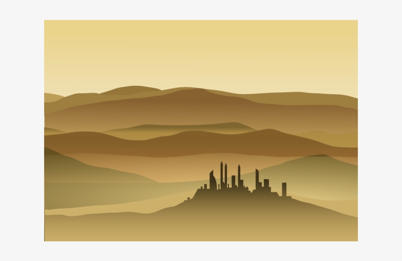 Lost City - Drawn Desert, transparent png download