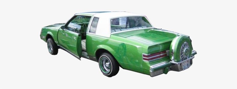 Post Pics Of Wrapped Frames 2012 08 01 2door - Lowrider Green Buick Regal, transparent png download