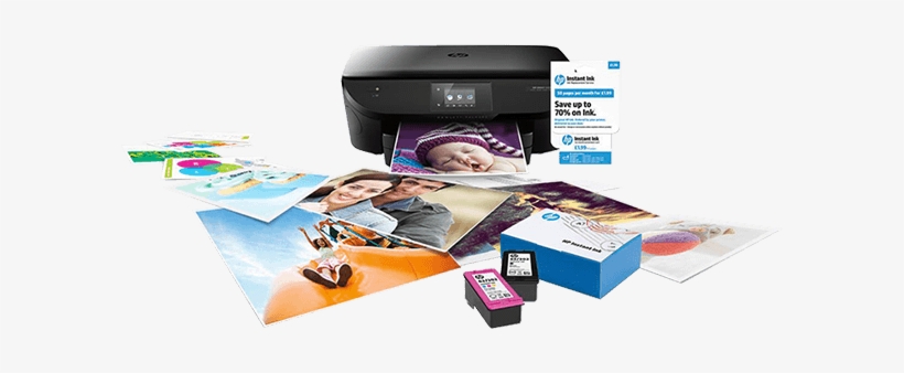 Instant Ink - Hp Instant Ink Enrolment Card 50 Page Plan, transparent png download