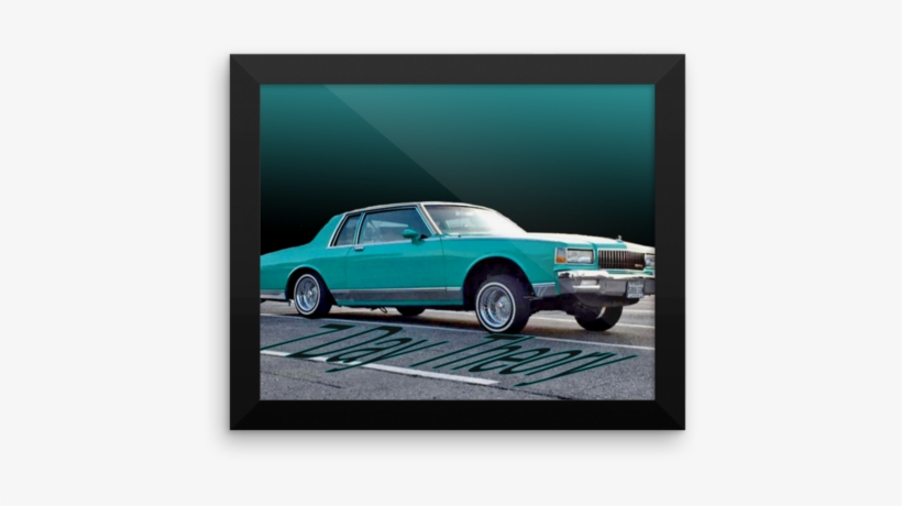 7 Day Theory Lowrider Framed Poster - Rolls-royce Silver Spirit, transparent png download
