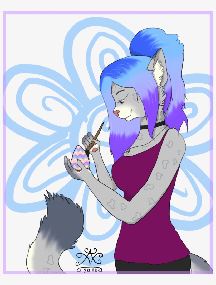 Happy Easter - Furries Easter Drawings, transparent png download